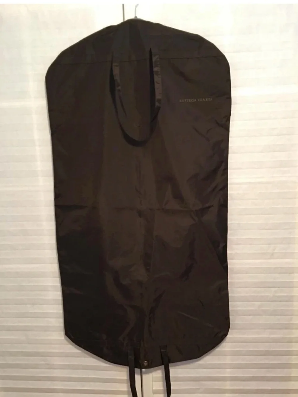 Bottega Veneta Black Travel Garment Bag with Dual Handles
